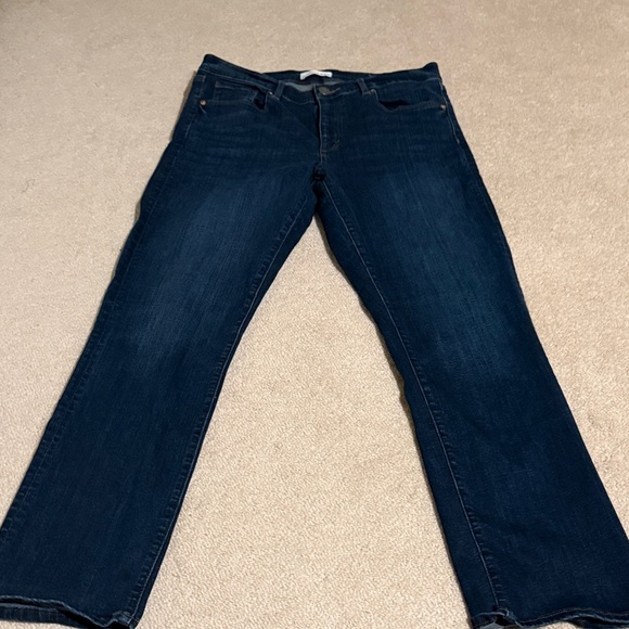 LOFT Denim - LOFT Women's Dark Indigo Modern Straight Jeans